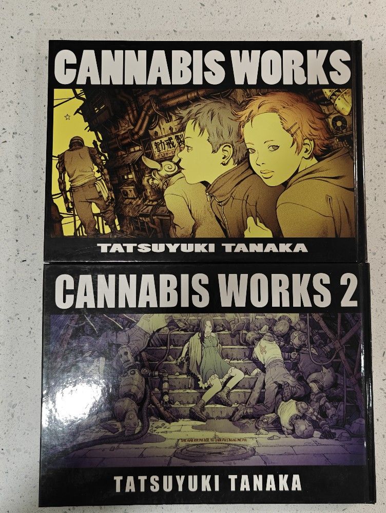 Cannabis Works 1&2 Tatsuyuki Tanaka Art Book