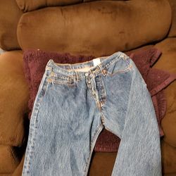 Levi's 501 Button Fly Jean's 