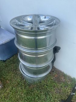 4 chrome rims