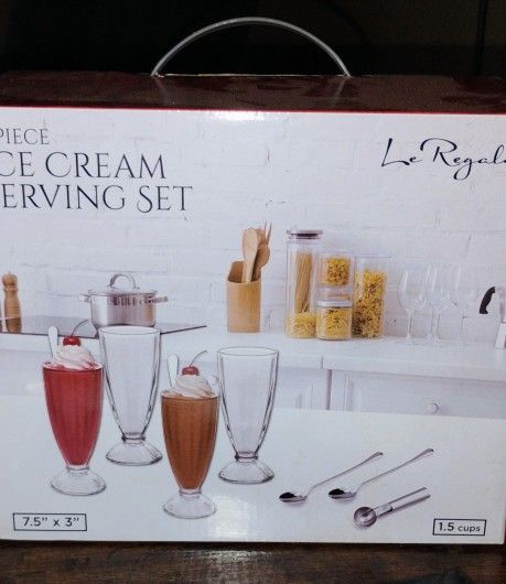 Ice Cream Serving Set