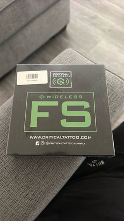 Critical Connect Wireless FS Tattoo Foot Switch