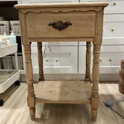 Vintage Wooden Night Stand