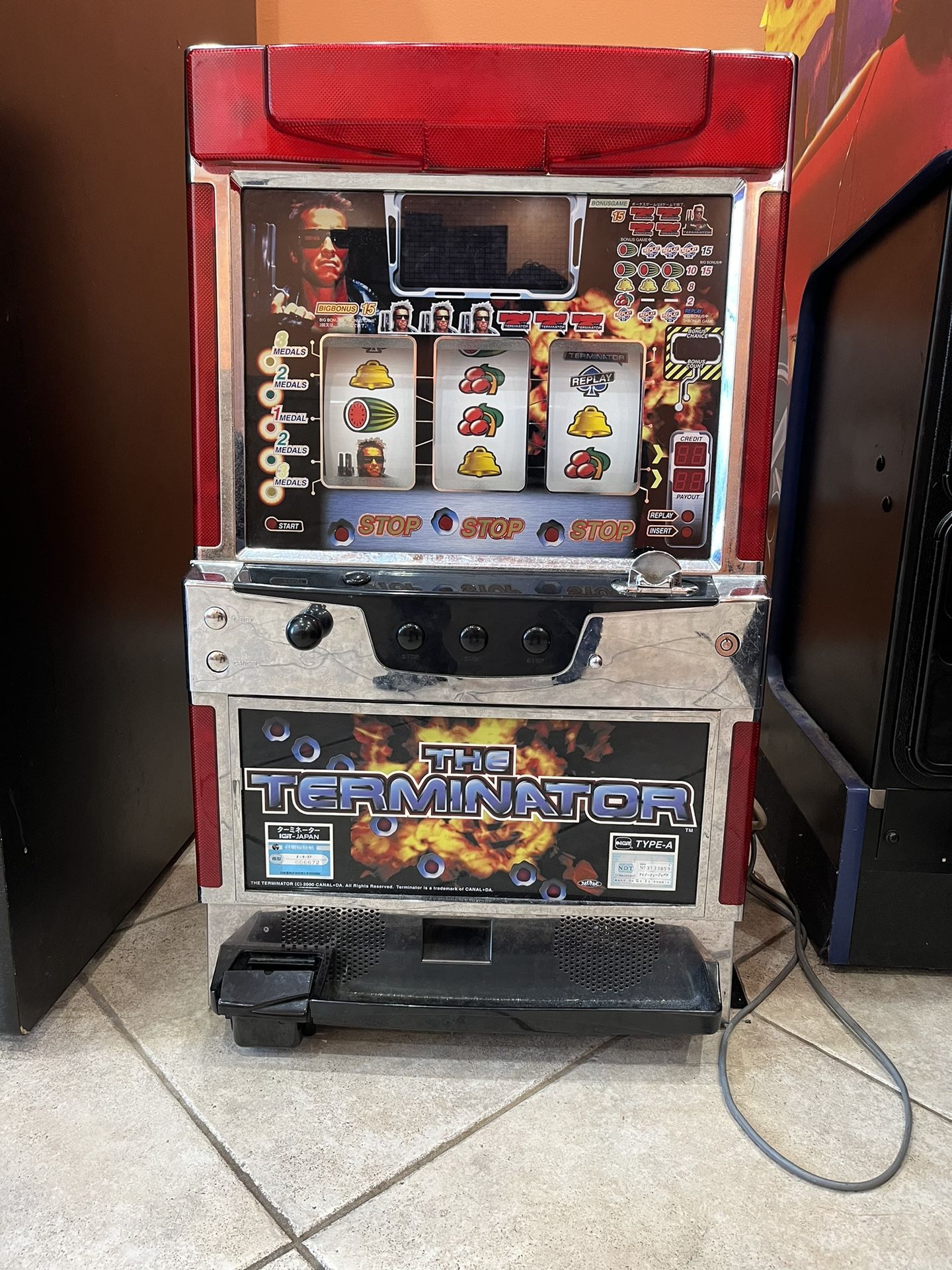 The Terminator Slot Machine 