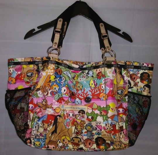 Lesportsac RARE TOKIDOKI SPIAGGIA Purse Bag

