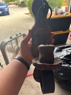 Antique wall mounted candle holder