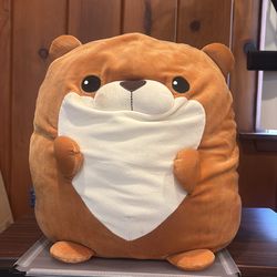 BK735-Standing Otter Jumbo Plush NWT (Tacchipa Kawauso JB)