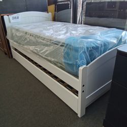 Twin Bed With Trundle