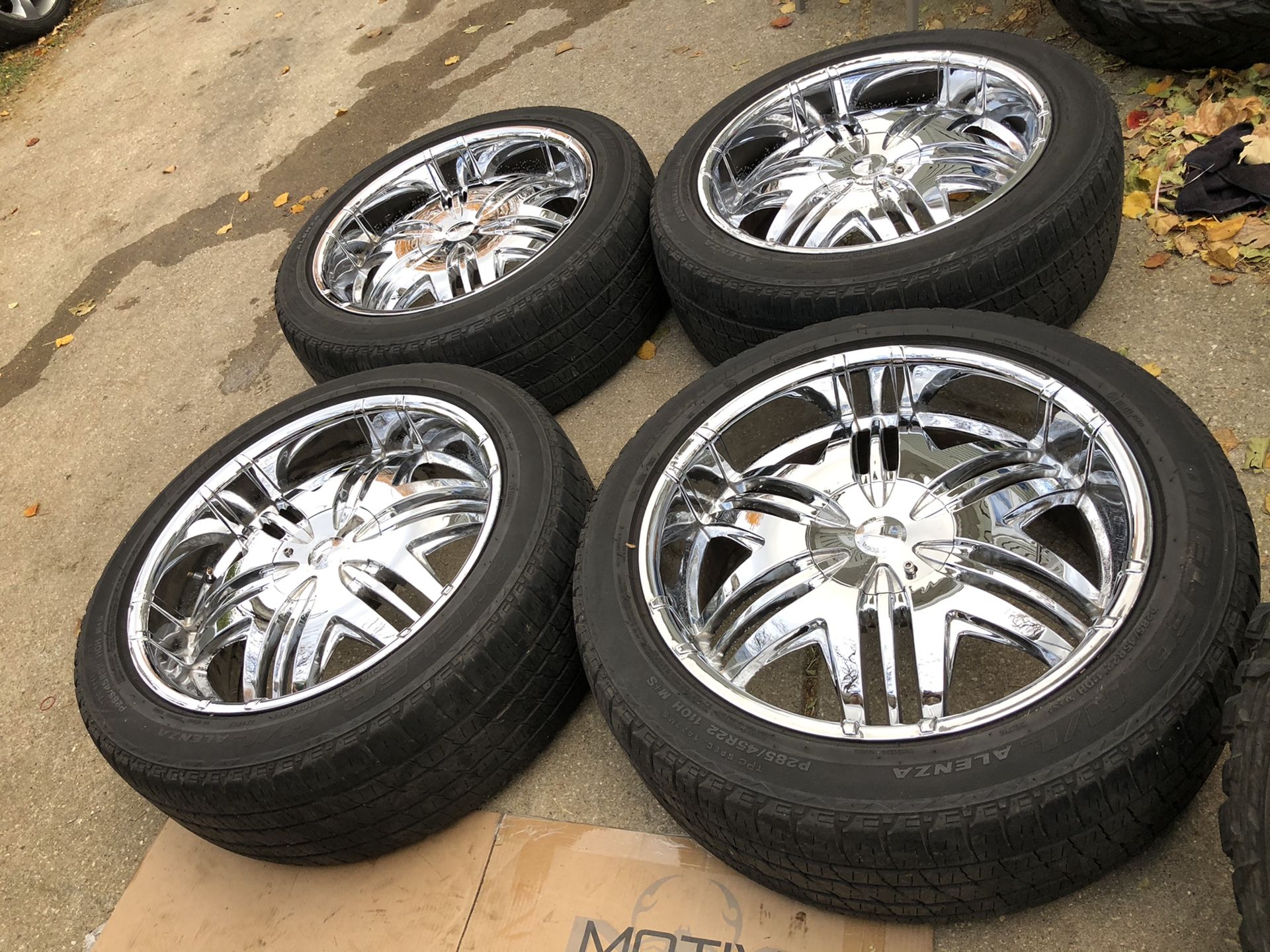 22” wheels for Jeep’ wrangler and for Ford expedition