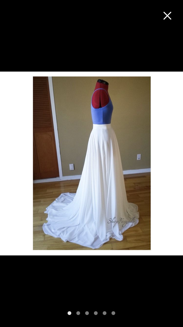 Wedding Skirt Pure White