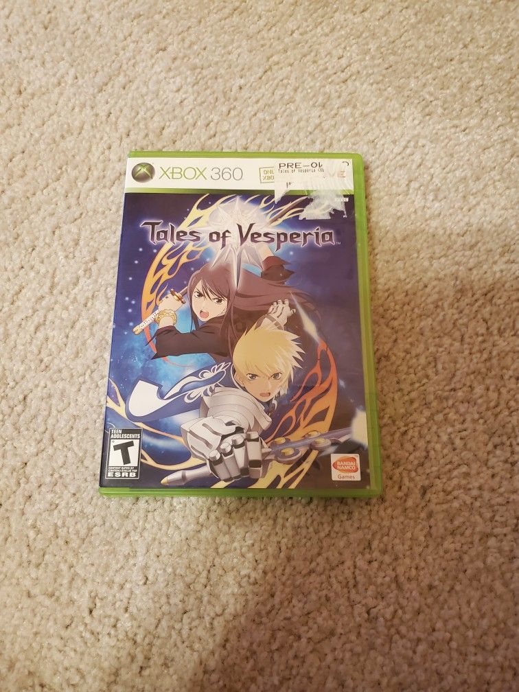 Tales Of Vesperia Xbox 360 Game