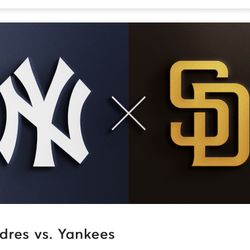 YANKEES vs PADRES TICKETS SUNDAY 5/26