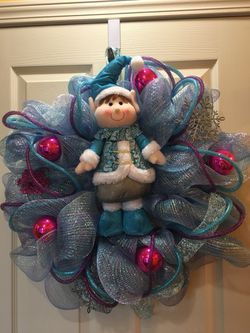 Fun/Funky Elf Wreath