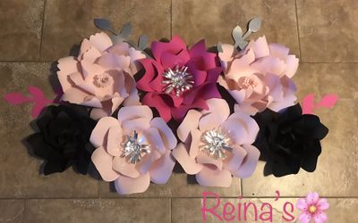 Paper flowers/flores de papel