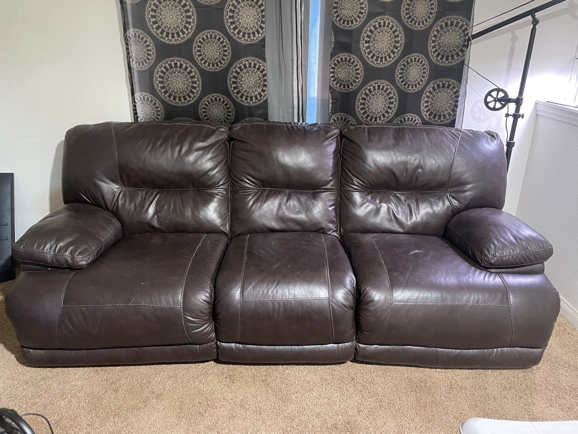 Leather Couch