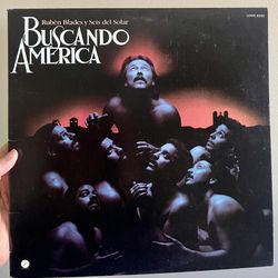 Ruben Blades Y Seis Del Solar Buscando America / Elektra Records / Gatefold
