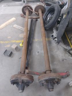 Axle for trailer
