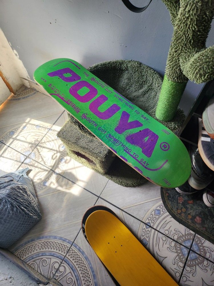 Pouya Skate Deck With FTP Grip