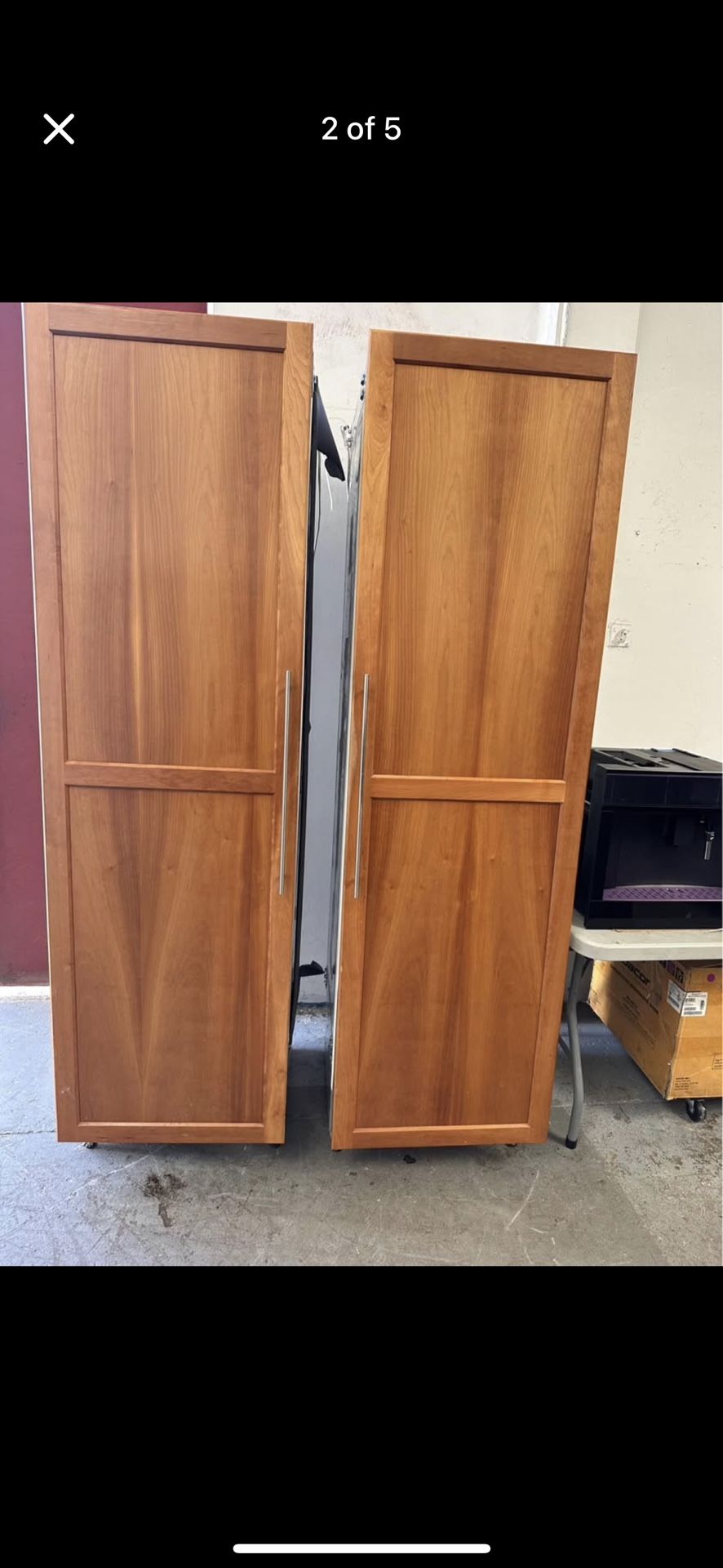 48” PANEL READY THERMADOR COLUMN SET |Fridge And Freezer Set