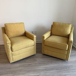 Swivel Chairs Set