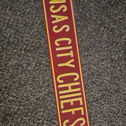 Kansas City Chiefs Ave Sign