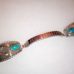 Horsehead Turquoise Watch Band Vintage