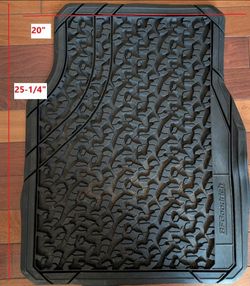 BFGoodrich heavy duty rubber front floor mat (Dodge and Ram trucks 20" x 25.25")