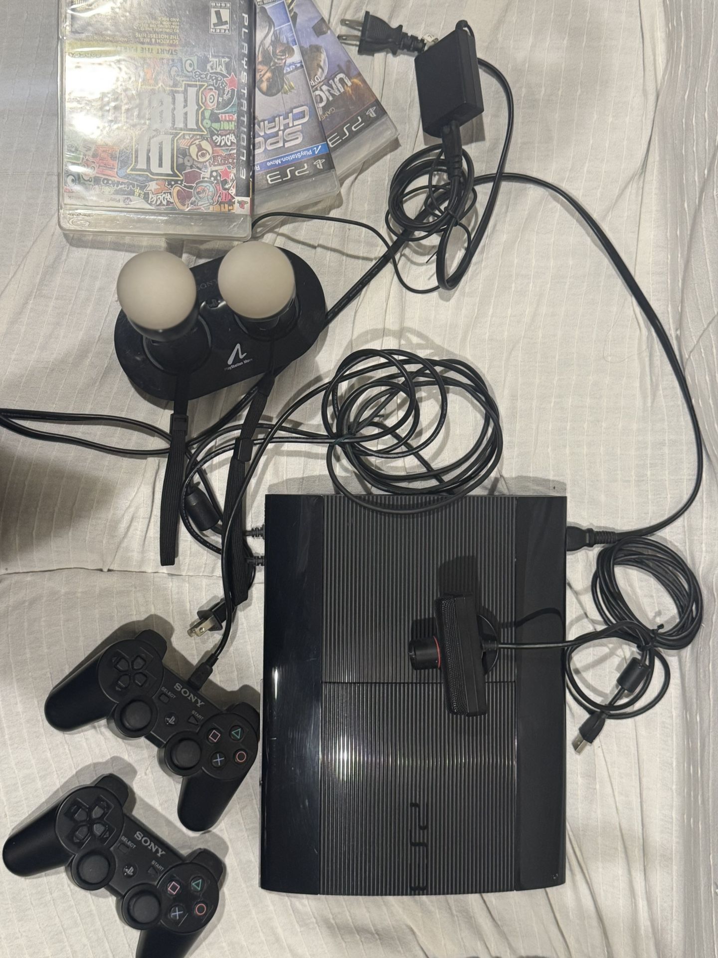 PS3 Set With Games 