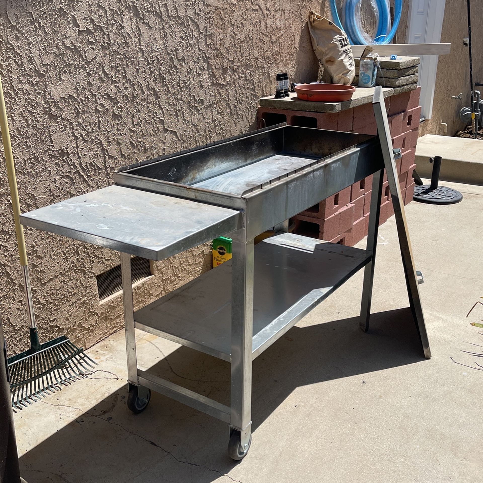 42” Cart Series Charcoal Grill By Kabob Master BBQ Grills