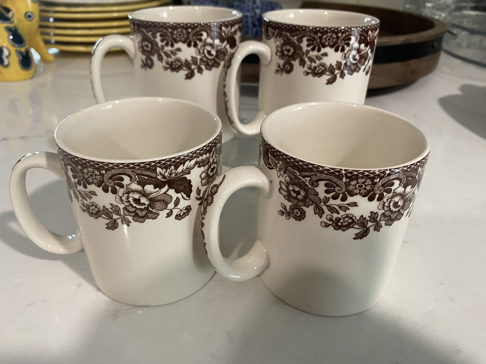 Spode Delamere Brown - Set of 4 In great condition, no chips or cracks. $50 for all 4