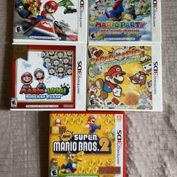 Mario Nintendo 3ds Games