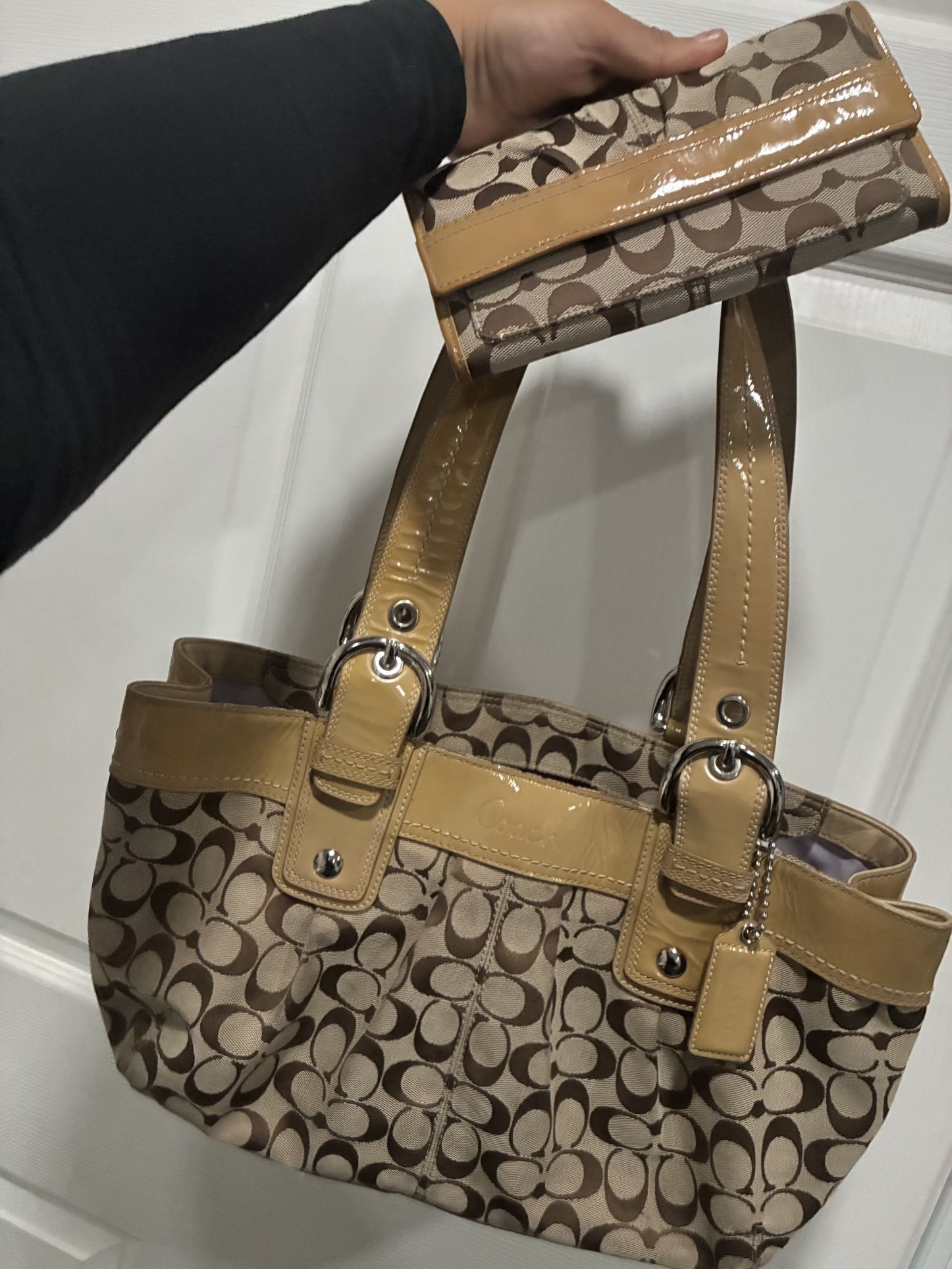 Coach vintage bag & wallet