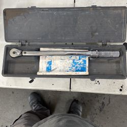 Old School Craftsman Torque Wrench