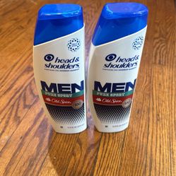 2 Head & Shoulders Old Spice Shampoo 