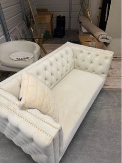Beige couch