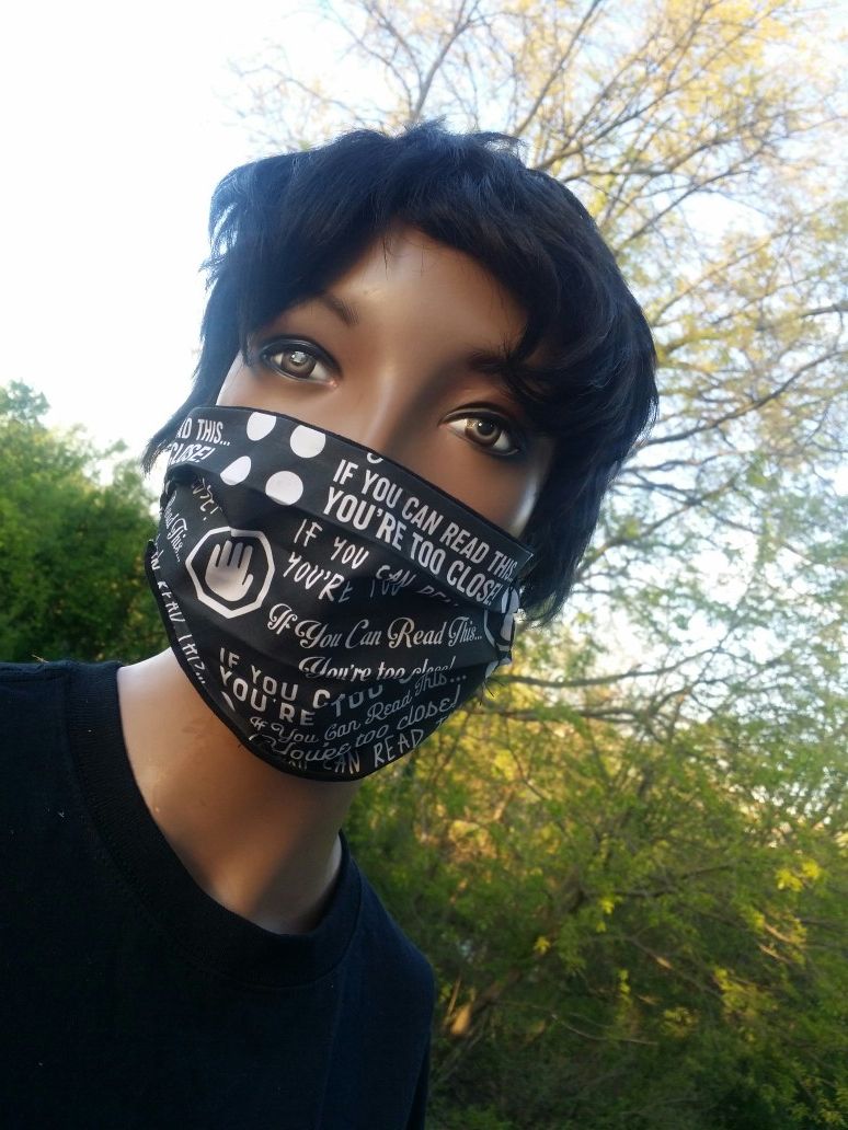 You are Too Close Face Mask