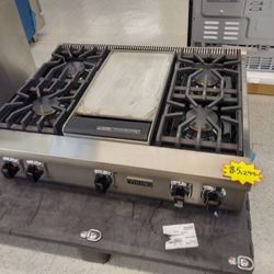 VIKING 36 INCH COOKTOP HIGH END