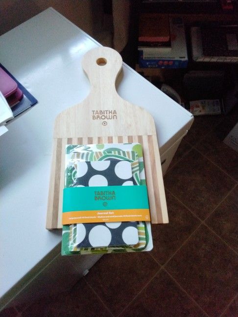 Cutting Board and Journal Set