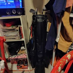 Golf Bag And Clubs