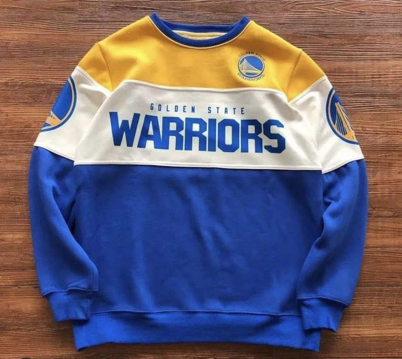 Golden Satte Warriors Sweatshirt Cotton Stitched Brand New 