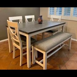 Dining Table Sets With Chairs And Benches 