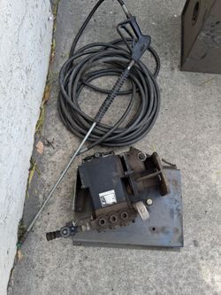 Pressure Washer Head Unit W/Hose and Wand