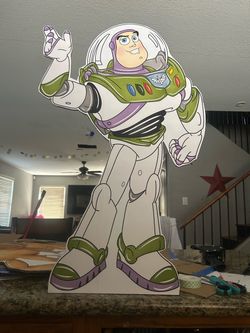 3ft buzz lightyear on foam board