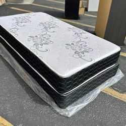 Set Twin Size Mattress And Box Spring 