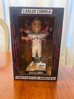 Houston Astros Carlos Correa Puerto Rico Flag Bobblehead