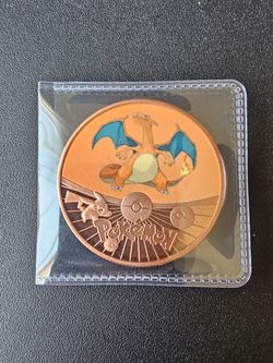 Pokémon Charizard 1oz AVDP .999 Copper