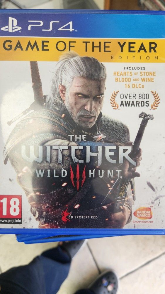 Ps4 Witcher Will 3 Hunt