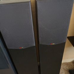 Polk Audio Tower Speakers and Sub