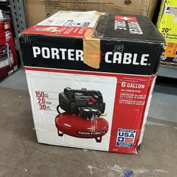 6 Gal. 150 PSI Portable Electric Air Compressor Kit