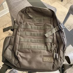 Sog Desert Green Tactical Backpack ( New No Tags )