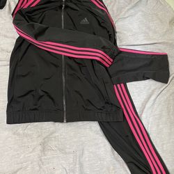 Black and pink Outfit Size large